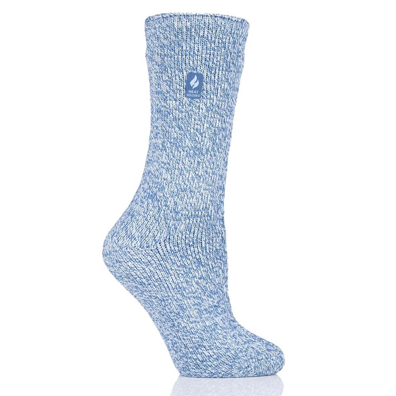 Women’s Primrose Twist Crew Socks HHW05202 Denim/Cream