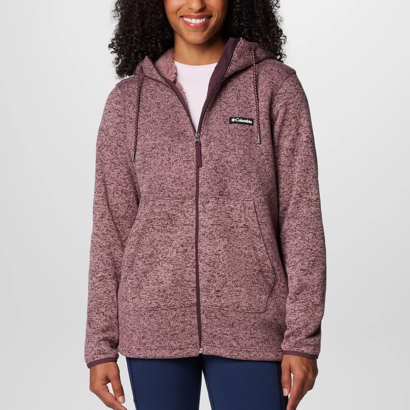 Women’s Sweater Weather II Sherpa Full Zip Jacket 2085691 Moonvista Small