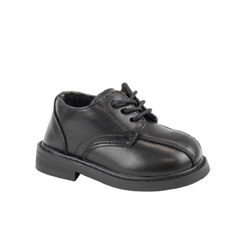 Infant Boys’ Statements Black Tie Dress Shoe FS3100 Toddler’s 2