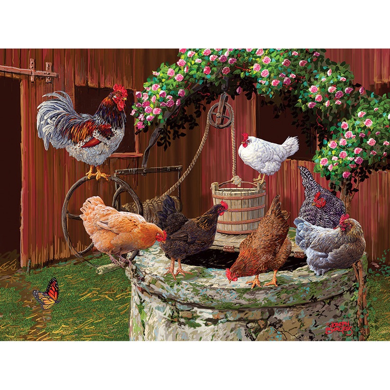 The Chickens Are Well Puzzle 88029 275-piece
