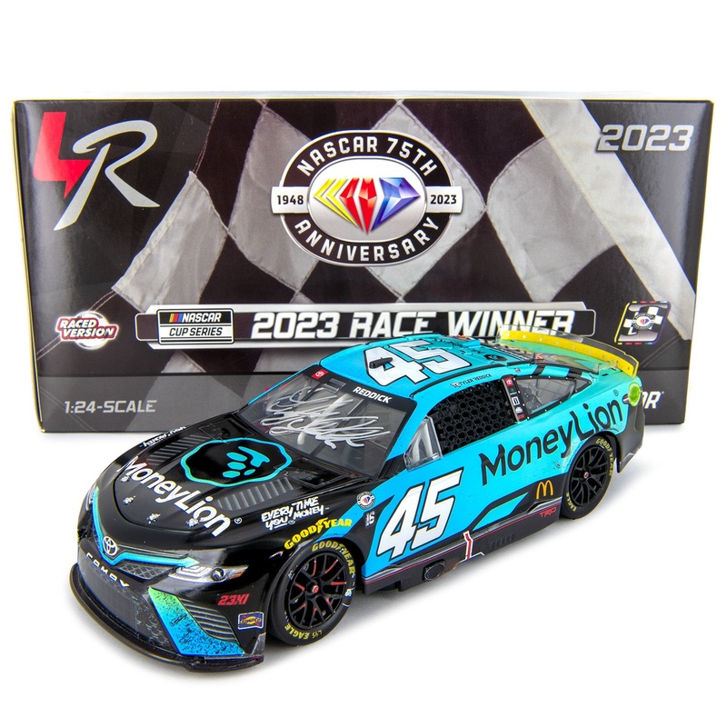 Tyler Reddick Autographed Kansas Race Win 1:24 Standard 2023 Diecast Car – Sale