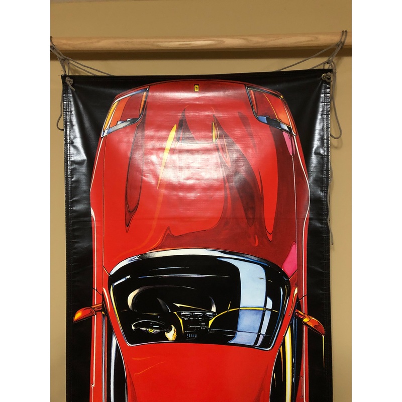 Ferrari 550 Maranello Presentation Rodeo Drive 1997 Banner
