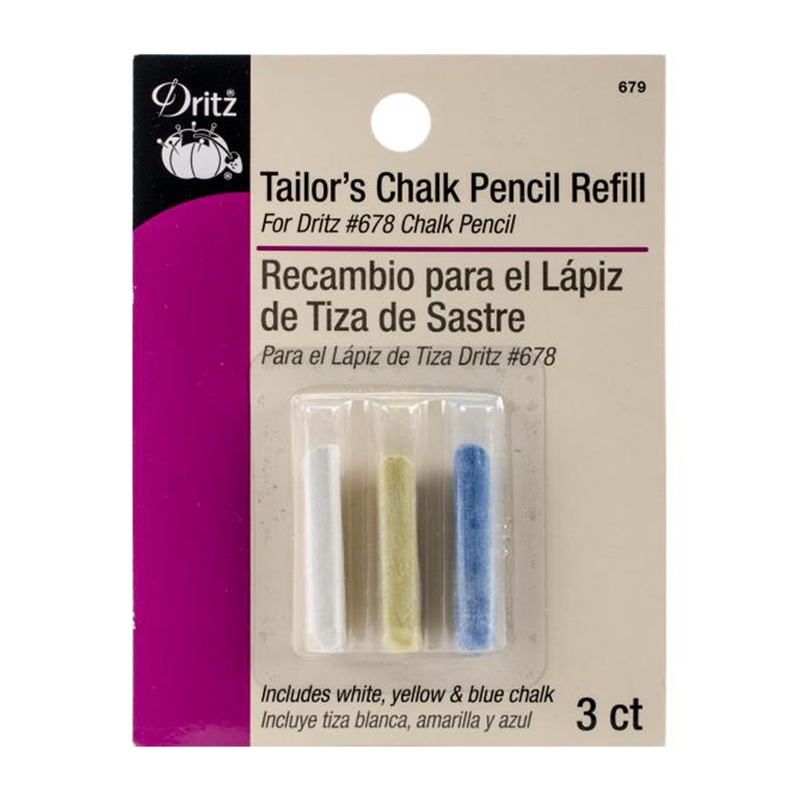 Tailor’s Chalk Pencil Refill 1 in. S-679