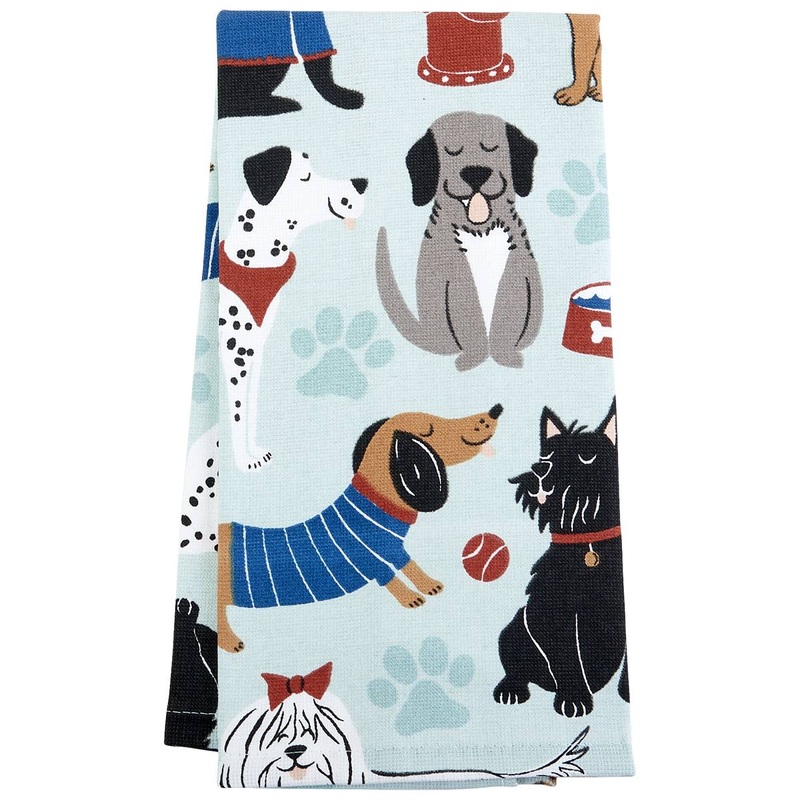 Dog Park Dual Kitchen Towel 13603