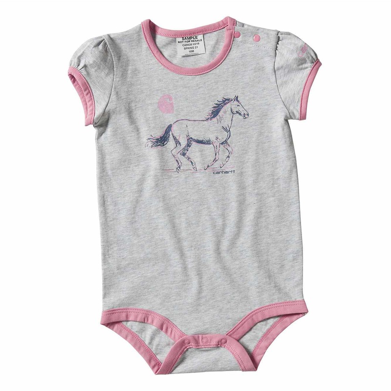 Baby Girls’ Running Horse Bodyshirt CA9820 3MO