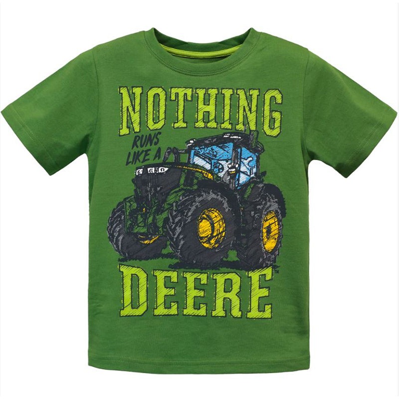 Boys’ Short-Sleeve Nothing Runs Like a Deere Tee J3T312GC 5