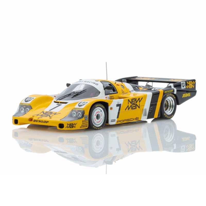 Spark Models Porsche 956B No.7 Winner 24H Le Mans 1985 “New-Man Joest Racing” – J. “Winter” – P. Barilla – K. Ludwig 1/43 Scale Model