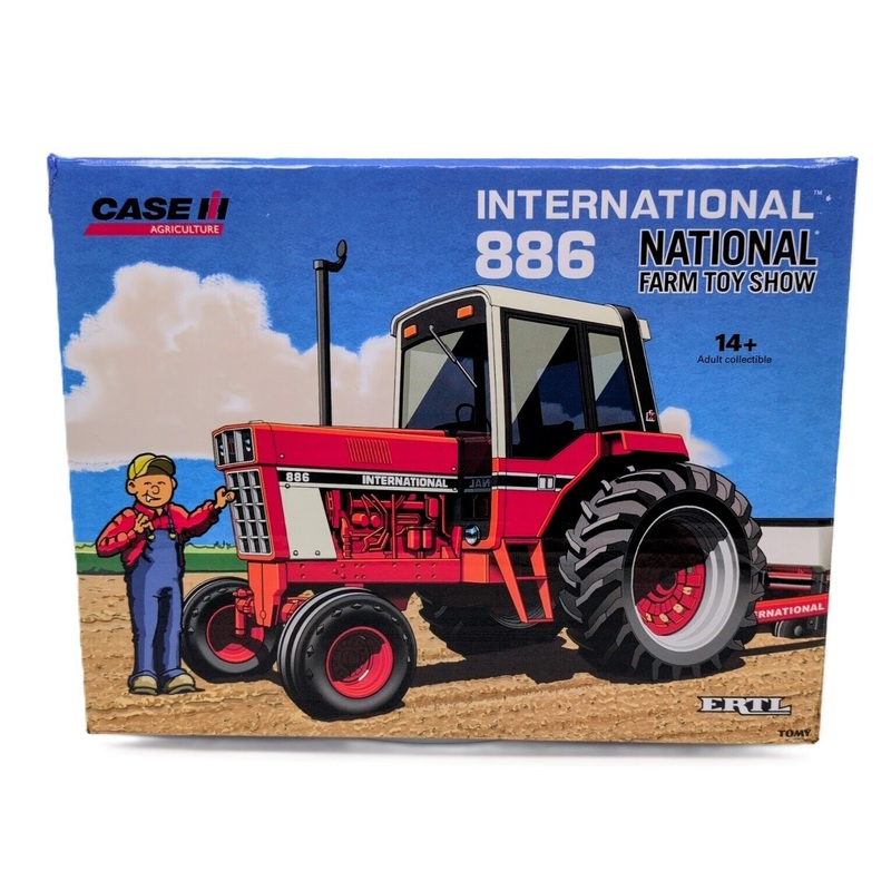 1/16 International Harvester 886 Tractor, 2018 Toy Farmer