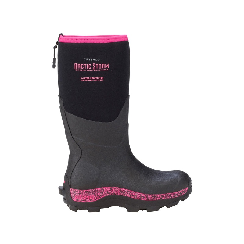 Women’s High Arctic Storm Winter Boots ARS-WH-PN Pink 6 Medium