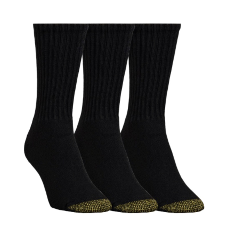 3-Pack Women’s Ultratec Crew Socks 4772 Black