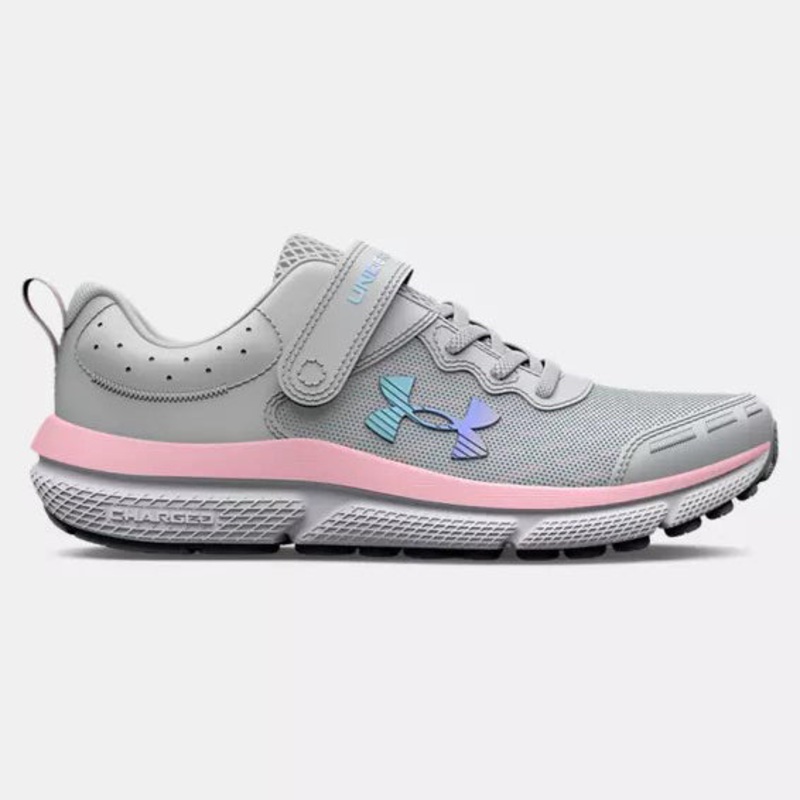 Girls’ UA Assert 10 Running Shoes 30261 Black/Aero Pink Children’s 10.5