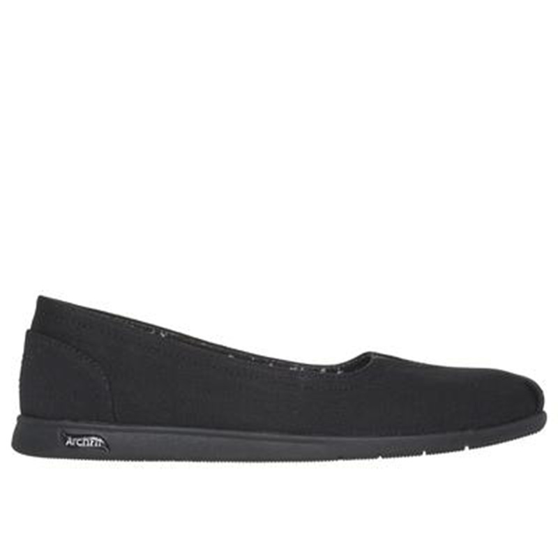Women’s BOBS Arch Fit Plush – By The Way 114120 Black 7 Medium