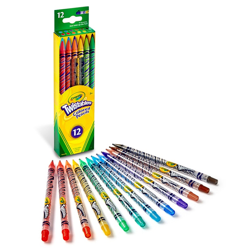 Twistables Colored Pencils 68-74 12-Count