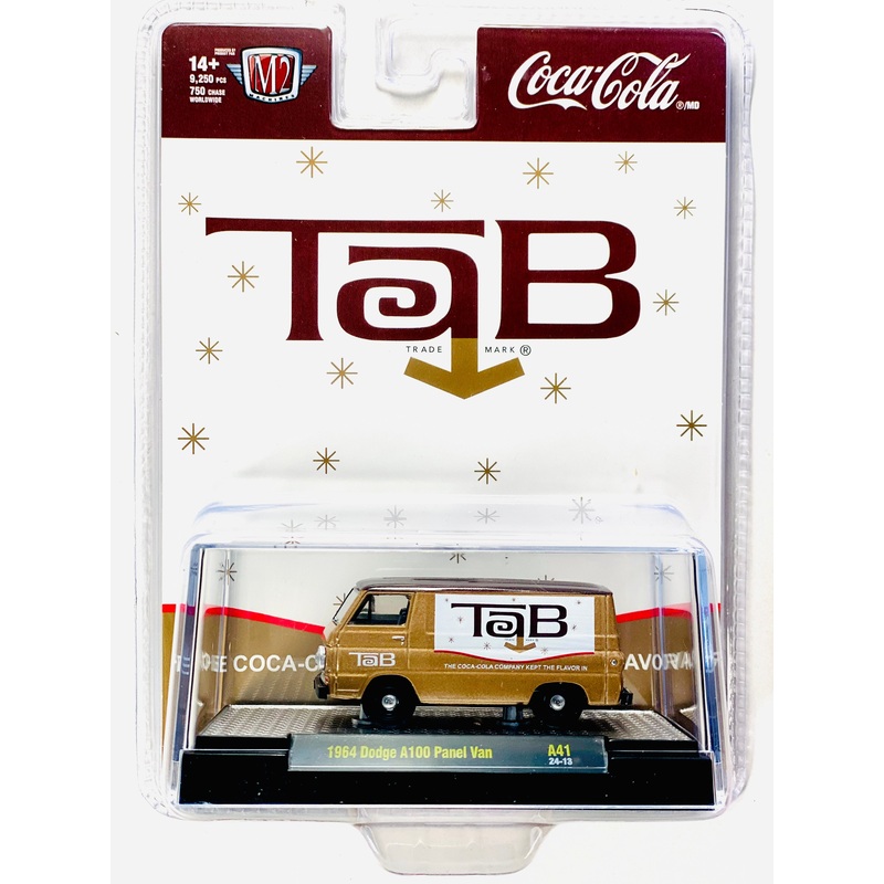M2 Machines Tab 1964 Dodge A100 Panel Van – Damaged Blister