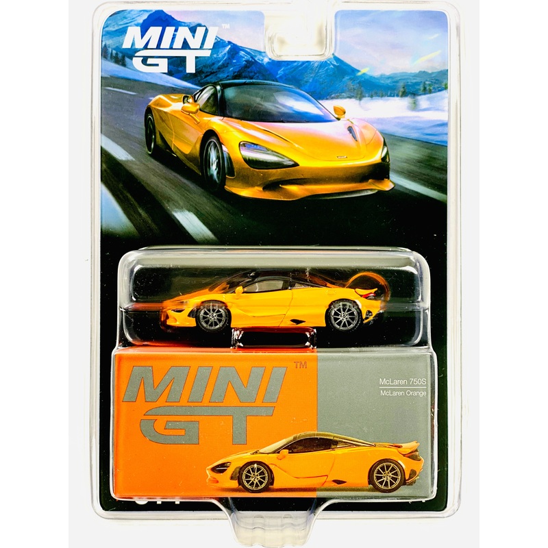 Mini GT Mijo Exclusive McLaren 750S McLaren Orange #814