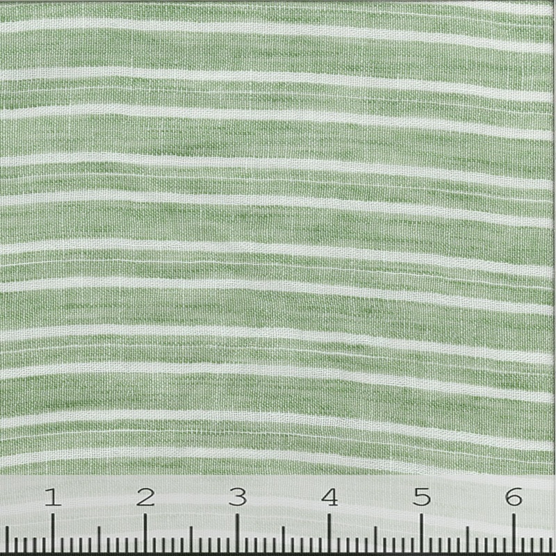 Stripe Linen Texture Fabric FA1521 Sage