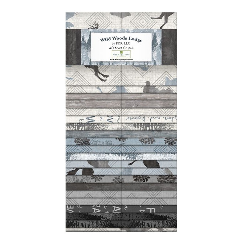 Wild Woods Lodge Collection 40 Karat Crystals Cotton Fabric Strips 840-758-840