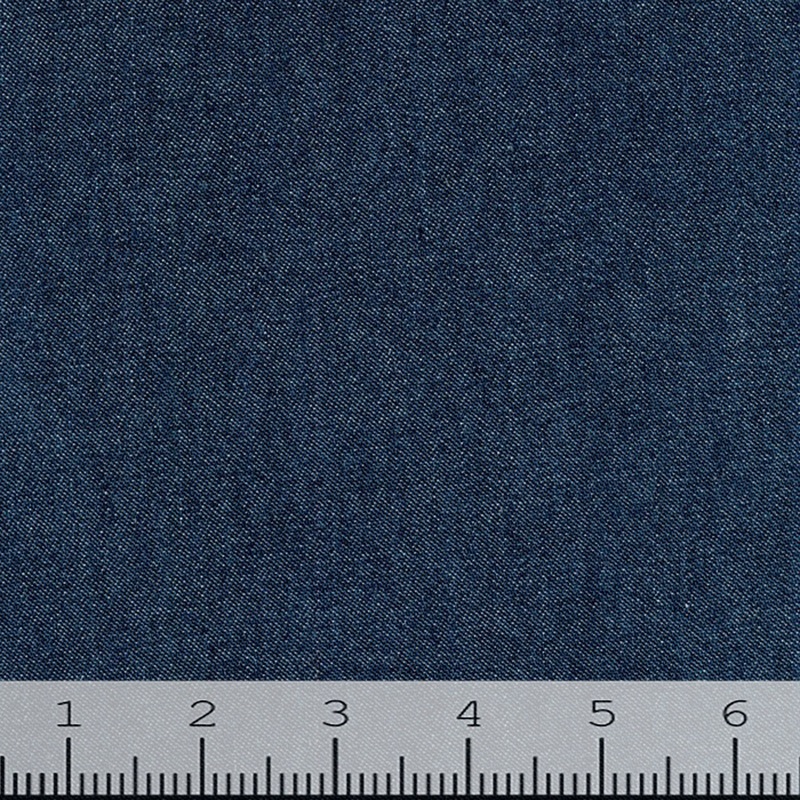 Bleached Indigo Washed Denim Fabric I012 Washed