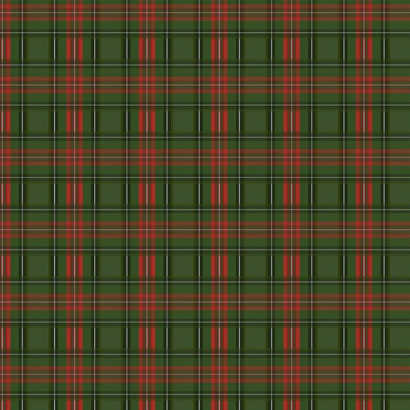 Tartan Holiday Collection Plaid Cotton Fabric 27668 Red