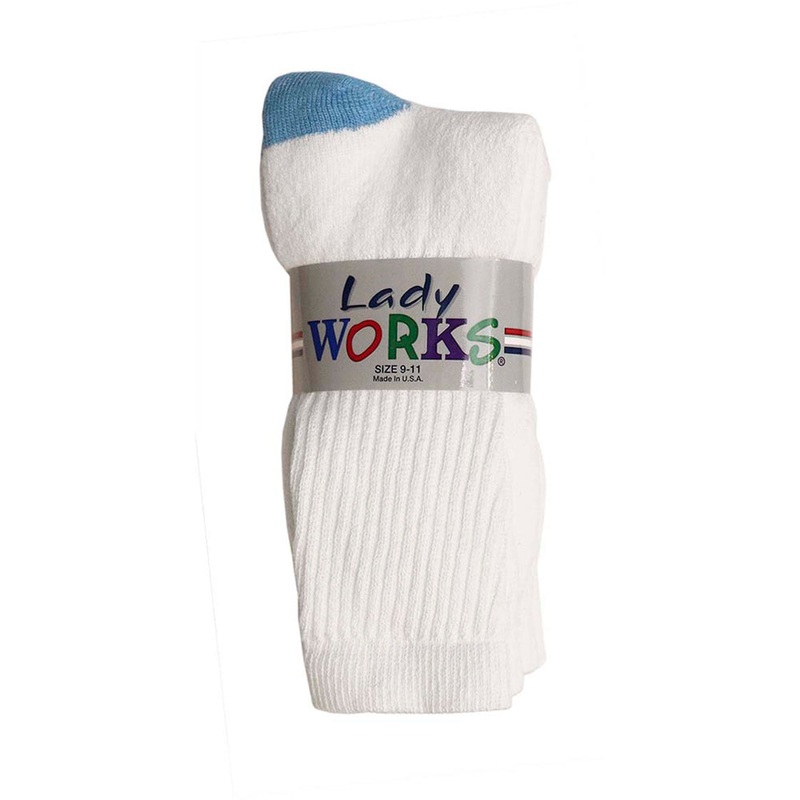 Women’s Crew Socks 638 Pack of 3 Pairs
