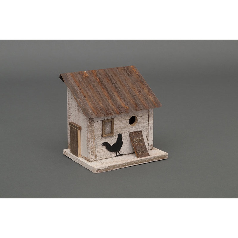 Chicken Coop Birdhouse SM41
