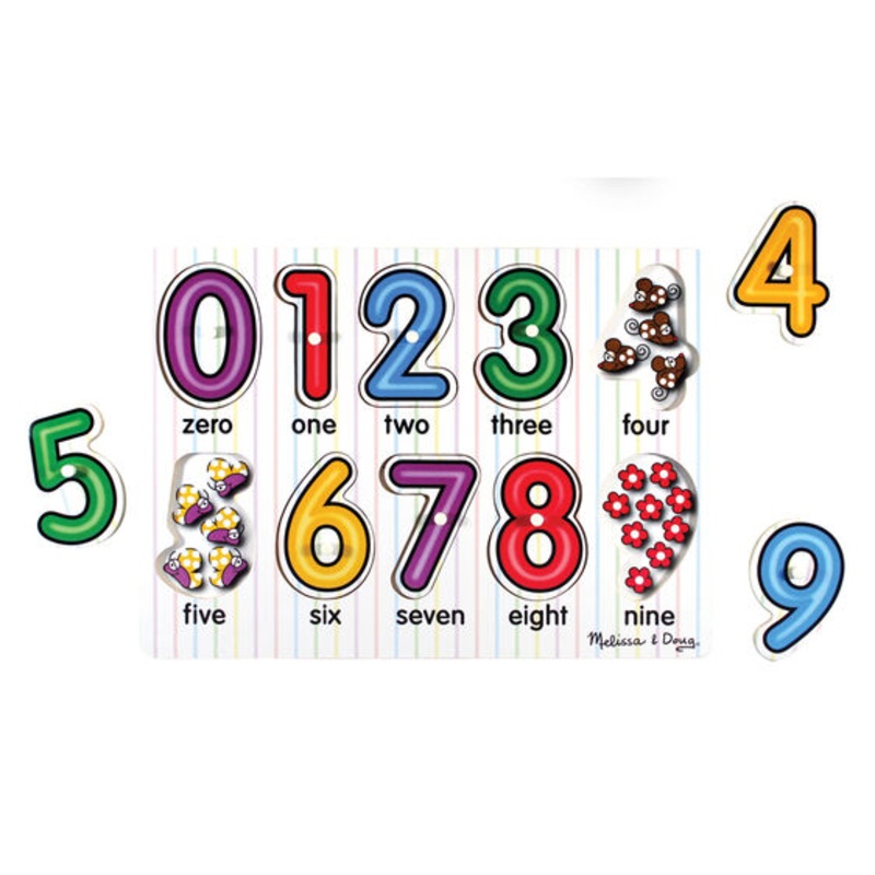 See-Inside Numbers Peg Puzzle 3273