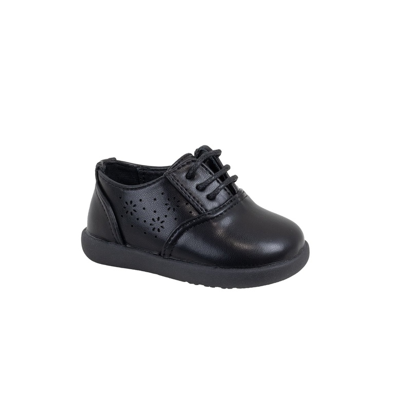 Toddler Girls’ Daisy Dream Black Tie Shoe FS5700 Toddler’s 2