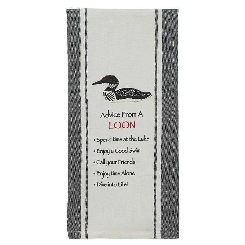 Advice from a Loon Dishtowel 7499-999