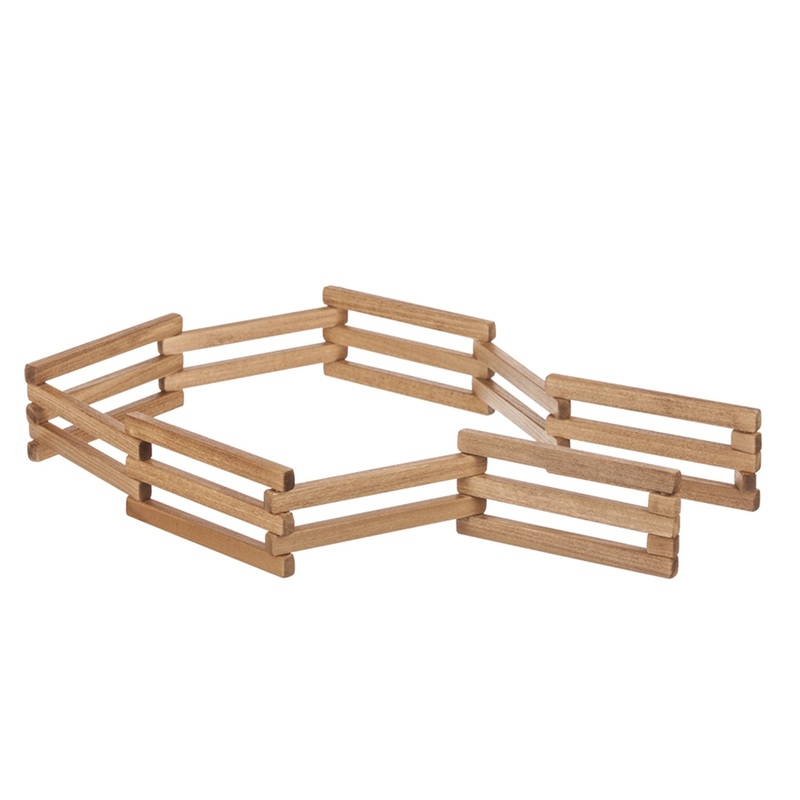 Wooden Toy Folding Fence 143