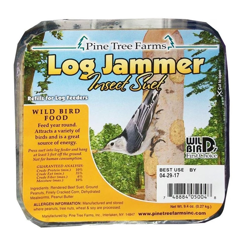 Log Jammer Insect Suet Plugs 5004