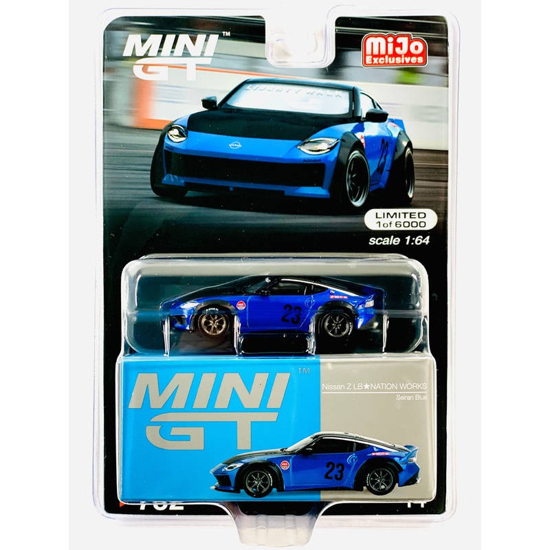 Mini GT Mijo Exclusive Nissan Z LB-NATION WORKS Serian Blue #732