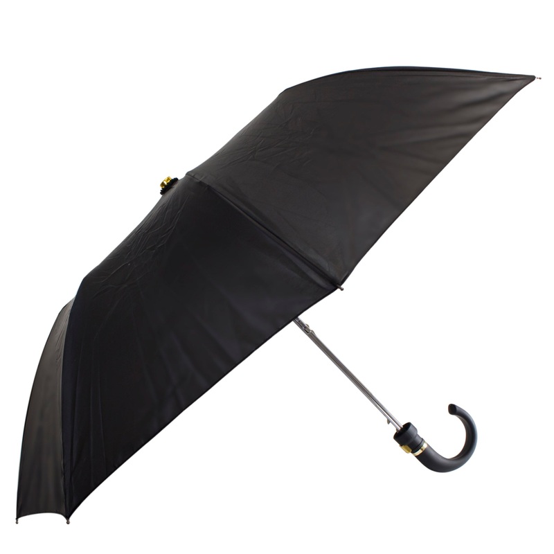 Black Folding Auto Open Umbrella MFAW