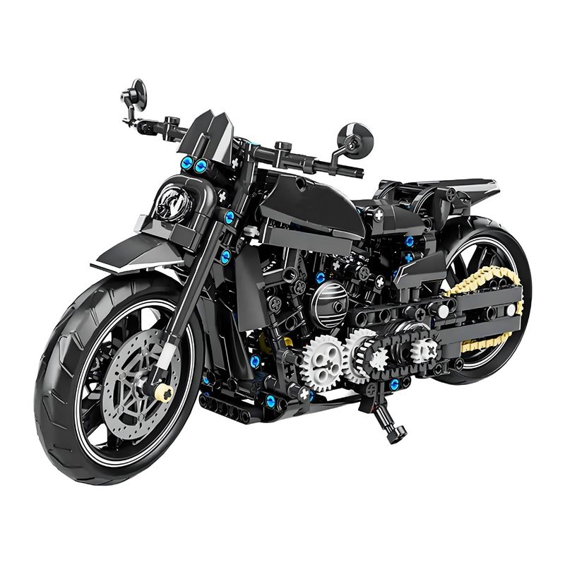 Dark Shadow Motorbike | 680pcs