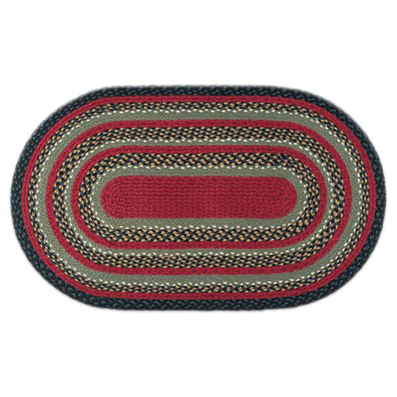 Oval Braided Rug C-338 20 x 30 inches