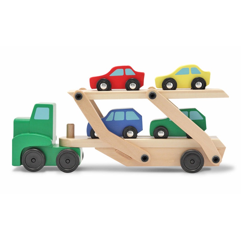 Wooden Car Carrier Truck 4096