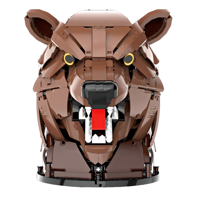Bear Head | 1006pcs