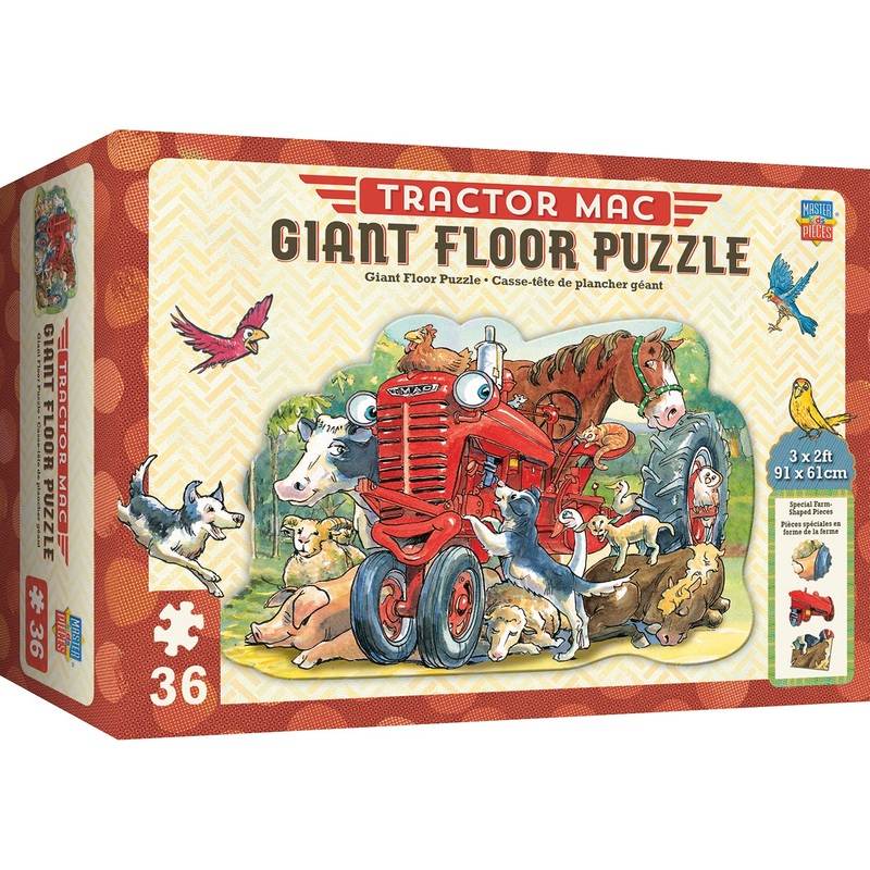 Tractor Mac & Friends 36 PC Floor Puzzle