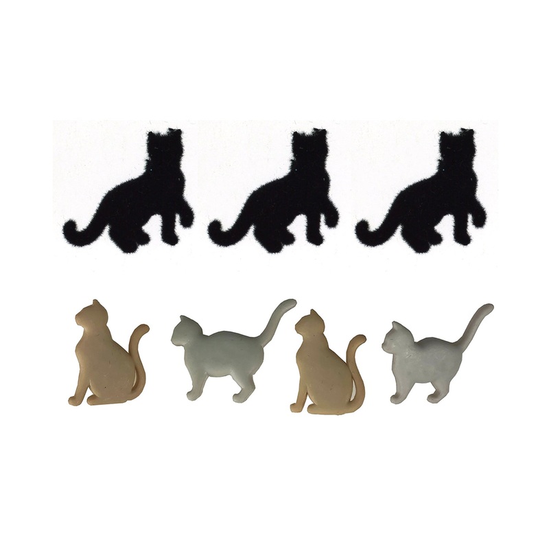 Buttons I Love Cats 9351