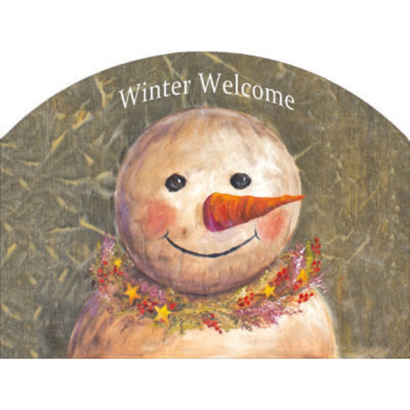 Fall & Winter Large Outdoor Decor Plaque