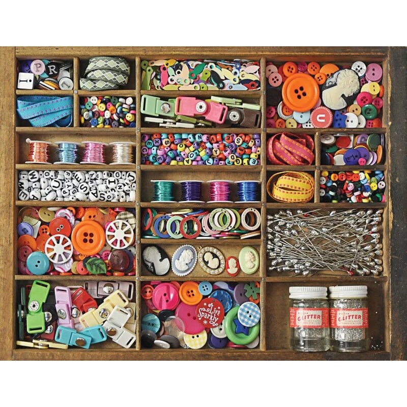 Sewing Box Puzzle 33-01497 500-piece