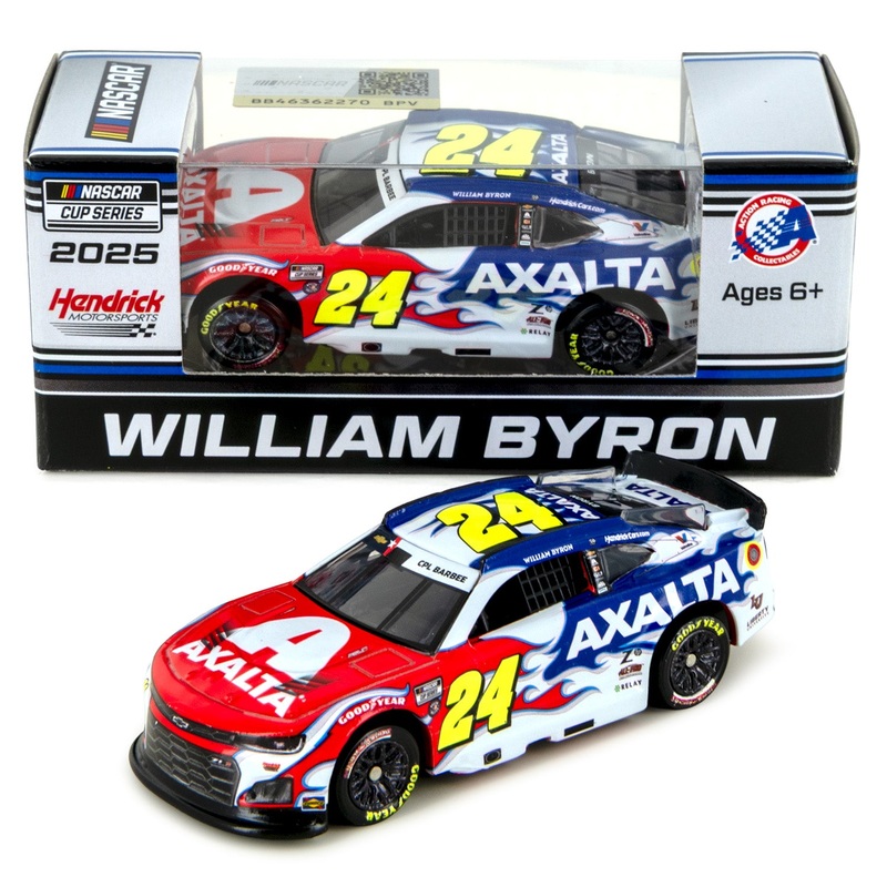 William Byron Axalta Patriotic 1:64 Standard 2025 Diecast Car