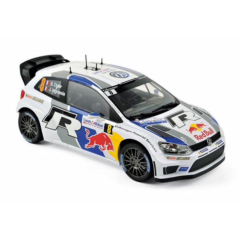 1 18 NOREV VW Volkswagen Polo R WRC 2015 White
