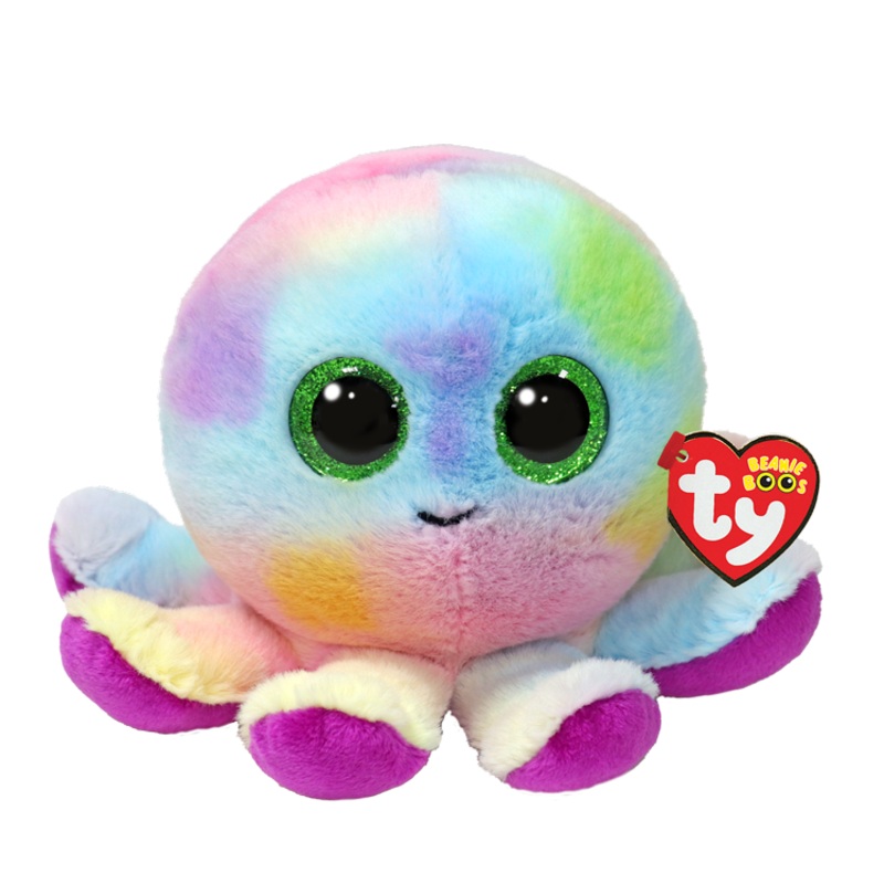 Bubbles- Pastel Octopus Beanie Boo 37360