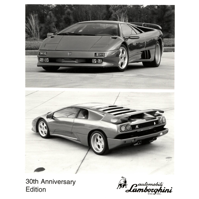 Lamborghini Diablo 30th Ammiversary Edition Press Photo