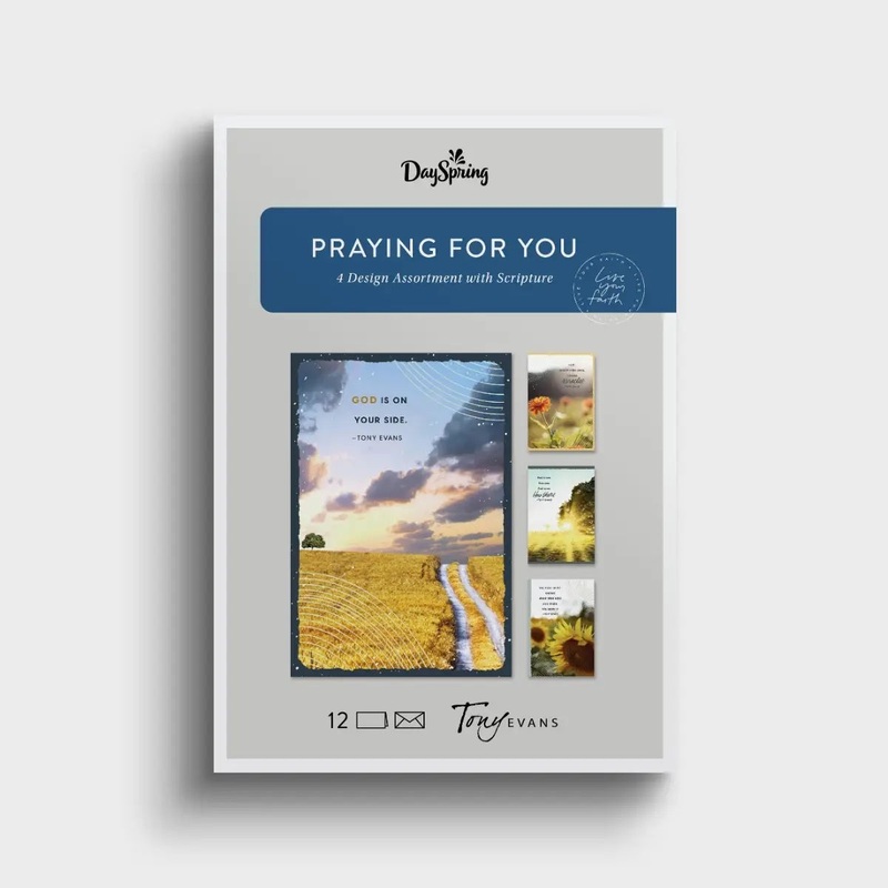 Tony Evans – Praying for You – 12 Boxed Cards and Envelopes U3102