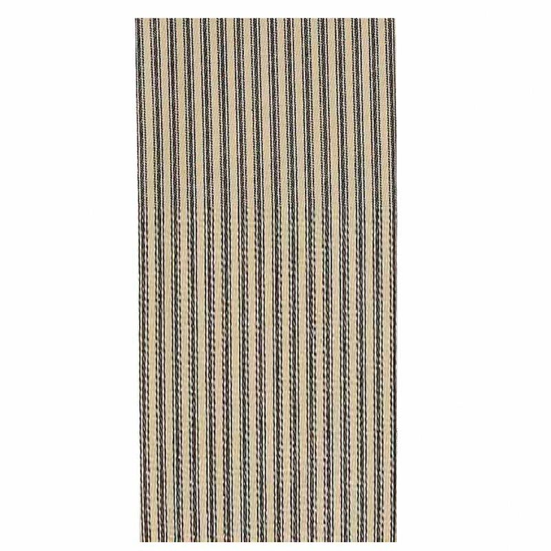 York Ticking Black Stripe Kitchen Towel KT880011