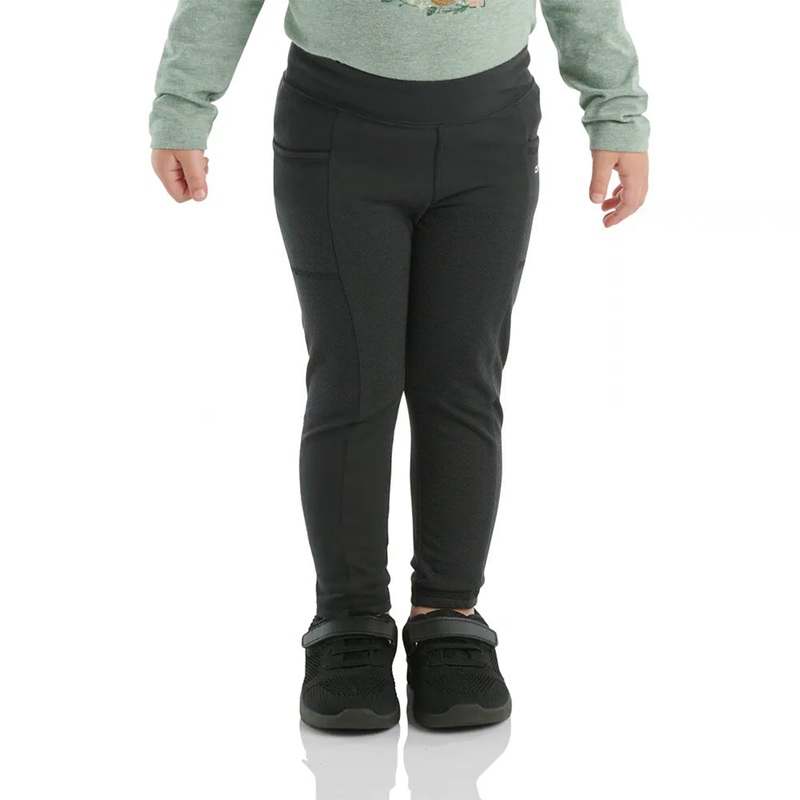 Baby Girls’ Fitted Utility Leggings CK9485 Black 3 Months