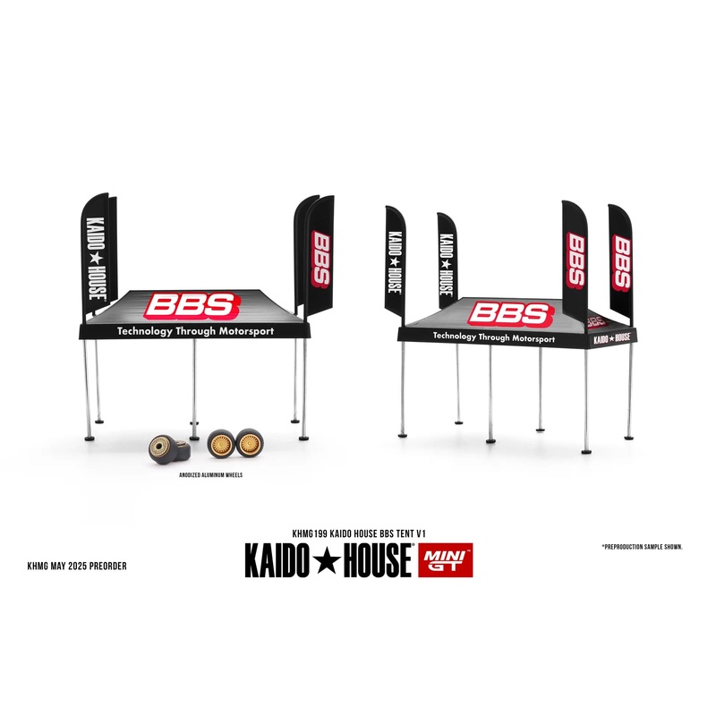 **LIMIT 2** MiniGT X Kaido House 1:64 Kaido House BBS Tent V1