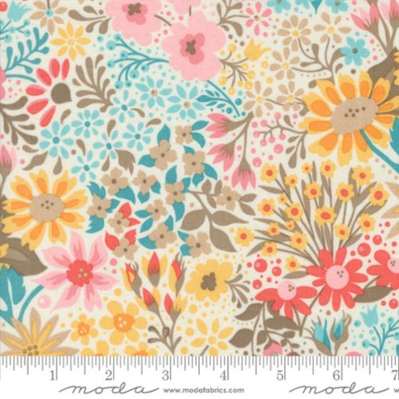 Sunday Brunch Collection Dutch Baby Floral Cotton Fabric 30750 Multi Colors