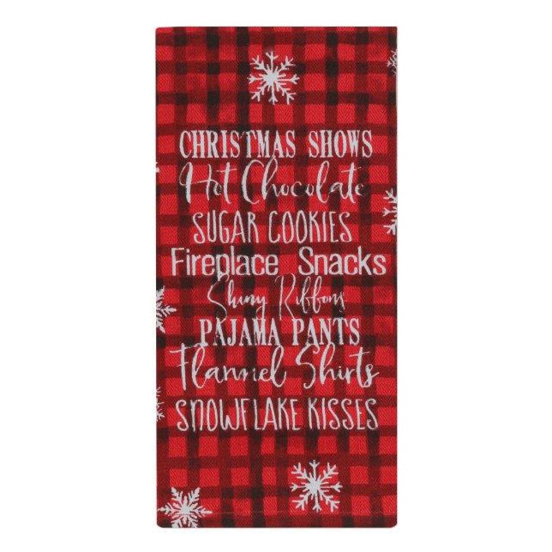 Christmas List Kitchen Towel DKT3048
